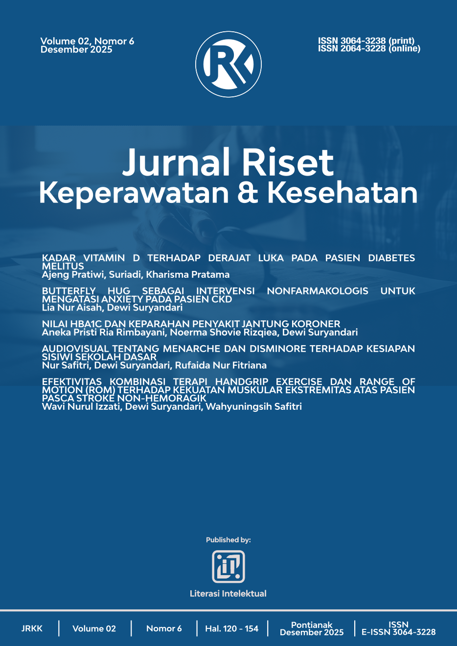					View Vol. 2 No. 6 (2025): Jurnal Riset Keperawatan dan Kesehatan
				